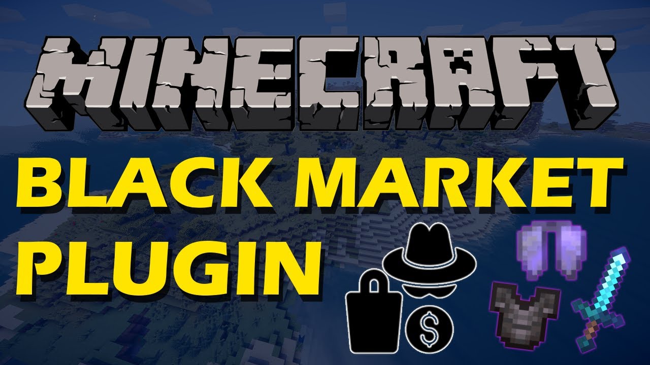 Exclusive time-limited shop in Minecraft with Black Market Plugin - YouTube