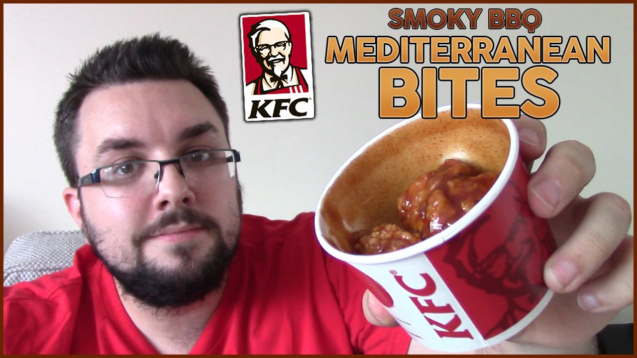 KFC Smoky BBQ Mediterranean Bites Review YouTube