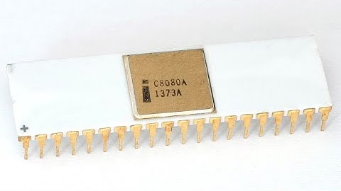 INTEL 8080 / INTEL 8080A / I8080 / I8080A / KP580BM80A MICROPROCESSOR