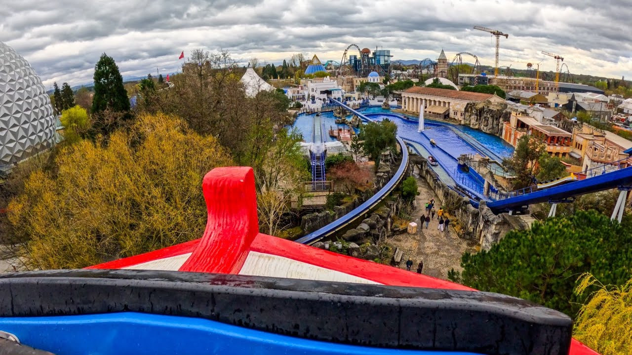 Poseidon 4K 60fps front-seat on-ride POV Europa Park (2024)