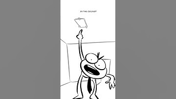 REPORT CARD on the ceiling?? 😡 (Animation Meme) #shorts