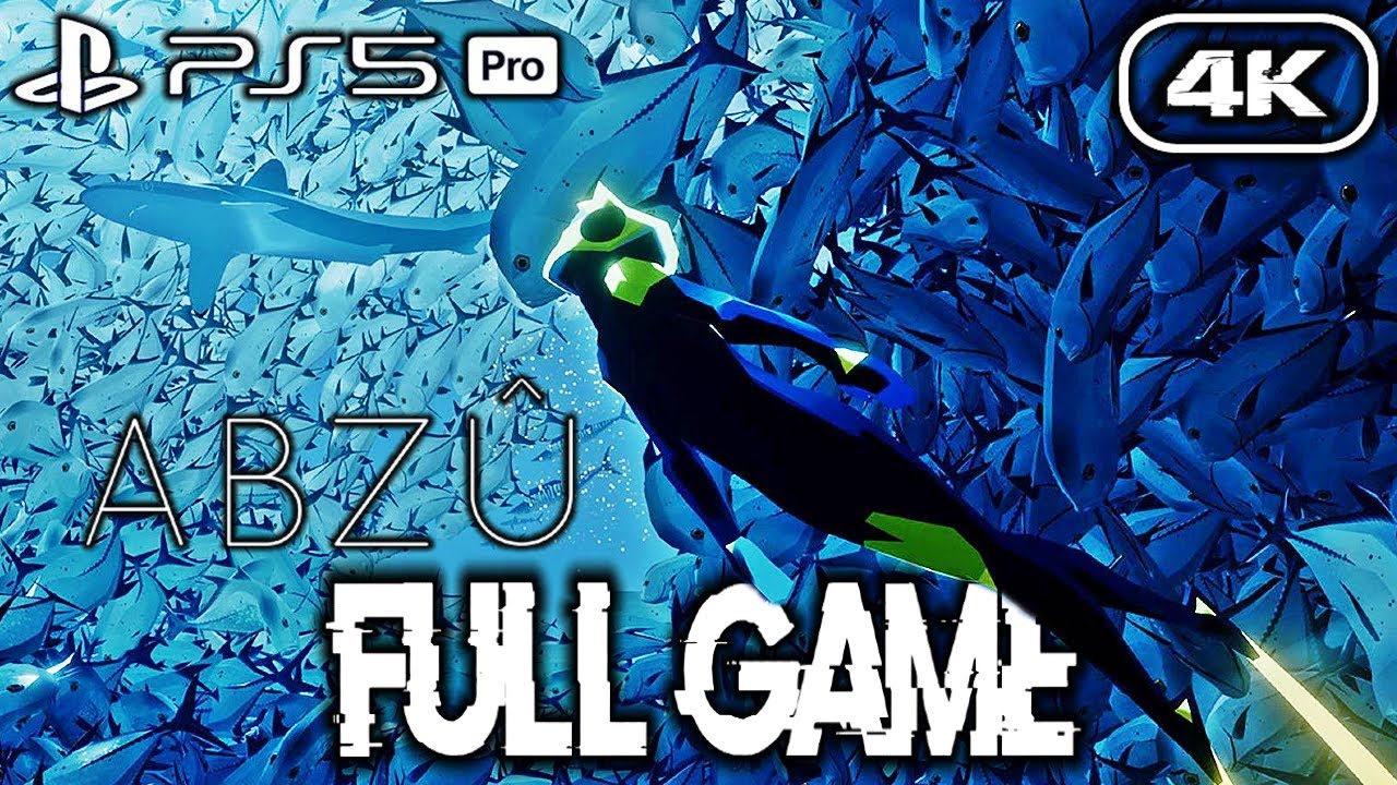 Abzû PS5 PRO FULL GAME Walkthrough Gameplay【No Commentary】4K 60FPS