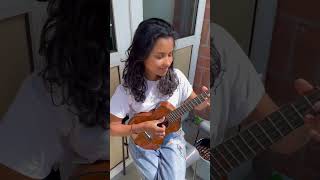 Video thumbnail of "When “Señorita“ fuses with a ukulele! ☀️ #shorts"