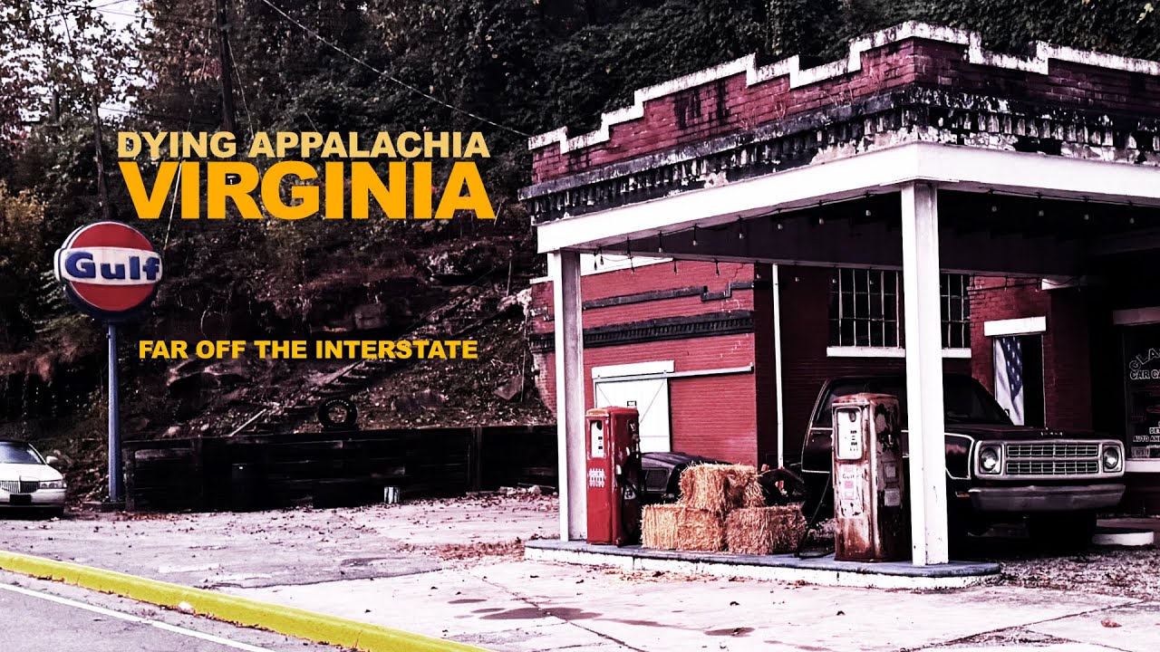 Призрачные старые шахтёрские города в забытых Аппалачах, ВИРДЖИНИЯ — вдали от межштатной автомаги...
