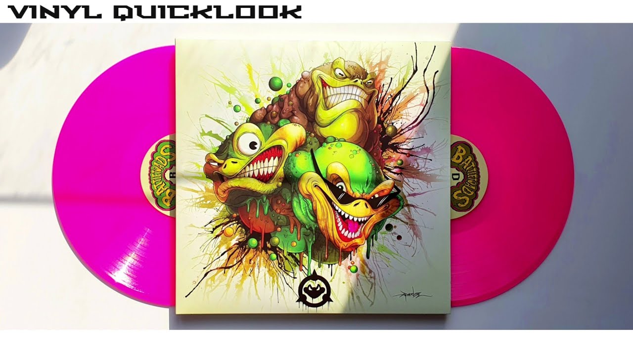 Battletoads Iam8bit Vinyl Record Unboxing Quicklook Rare Xbox Nintendo