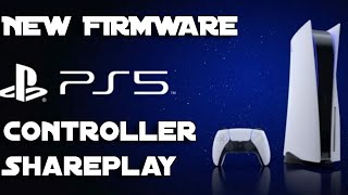 NEW PS5 System firmware update. Controller/Shareplay/Emojis Full coverage!