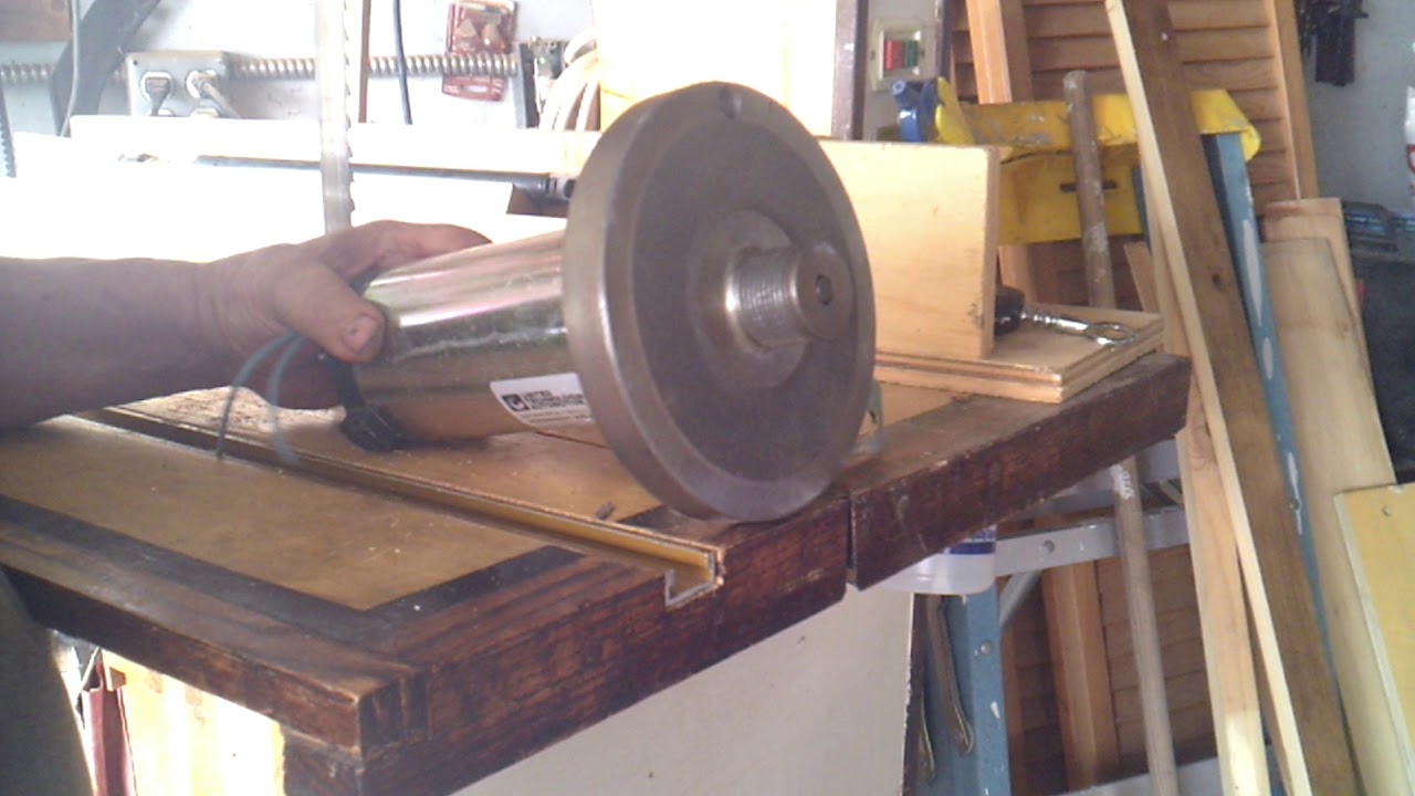 Harbour Freight lathe modifications with a DC motor YouTube