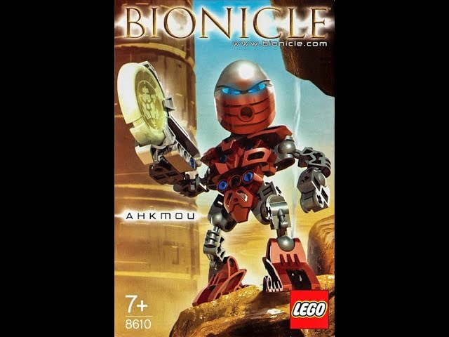 あごぴくみん LEGO BIONICLE | 8610 Ahkmou | Building instructions - YouTube