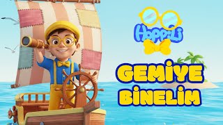 🚢 Hoppili Gemi Şarkısı 🌊 Kaptan Olmayı Öğren Hoppili Çocuk Şarkıları