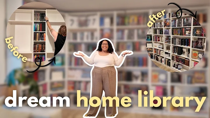 building my DREAM home library 🛠️📚