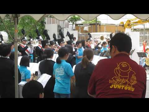 葛飾吹奏楽団マーチングバンド&ジュニアバンド　2019/5/5　銀座柳祭りコンサートの森