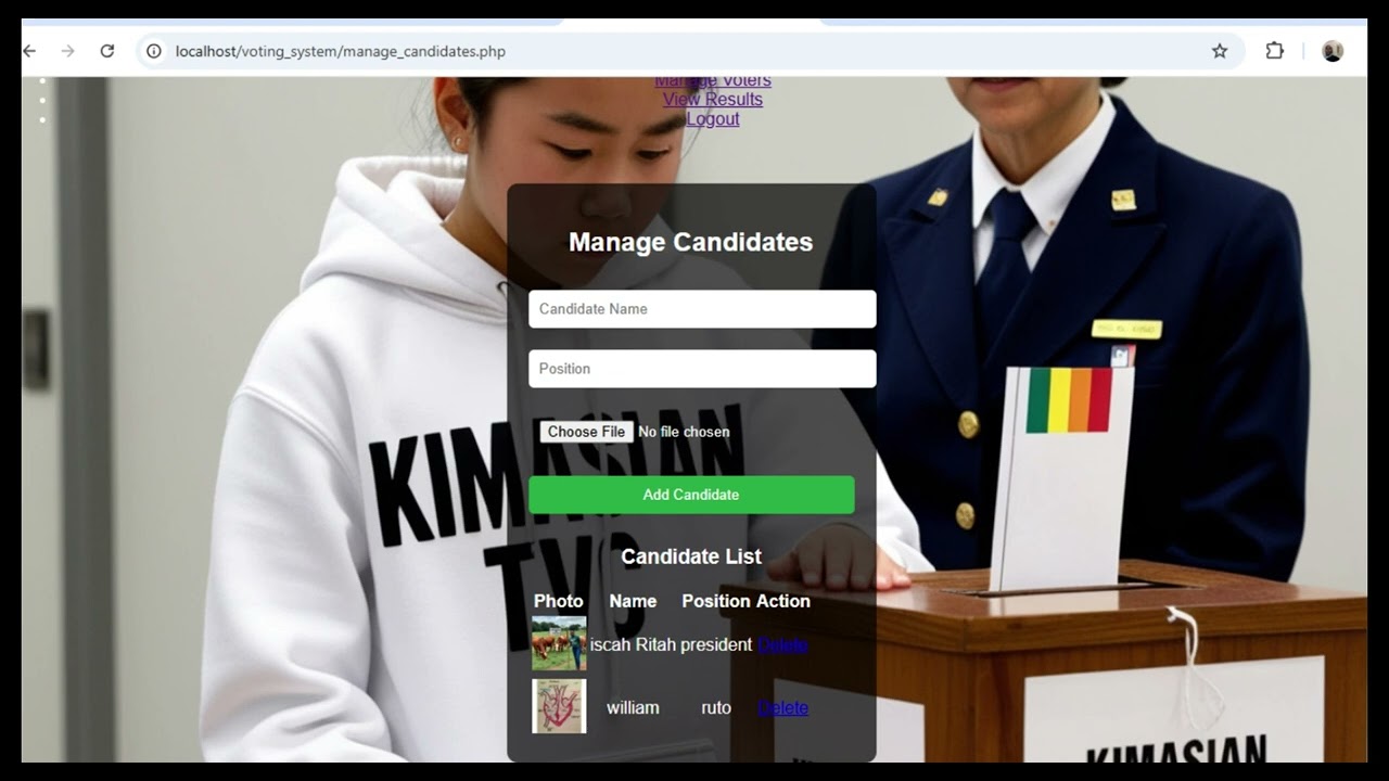 STUDENTS ELECTRONIC VOTING MANAGEMENT SYSTEM