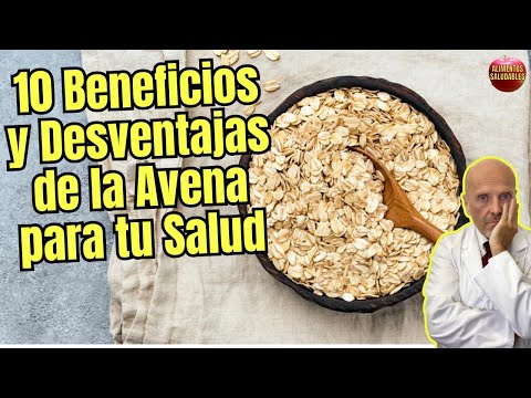 🌾✨ LOS 10 BENEFICIOS DE LA AVENA Y SUS DESVENTAJAS ⚖️❗