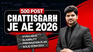 Big Update | CSEB ( Chattisgarh ) JE/ AE 2026 | 500 Post | Upcoming Vacancy | Lokesh sir #csebje