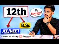 12th के बाद Bsc करें या IIT JEE | 12th के बाद bsc या NEET| What to do after 12th | Aman K Rathi