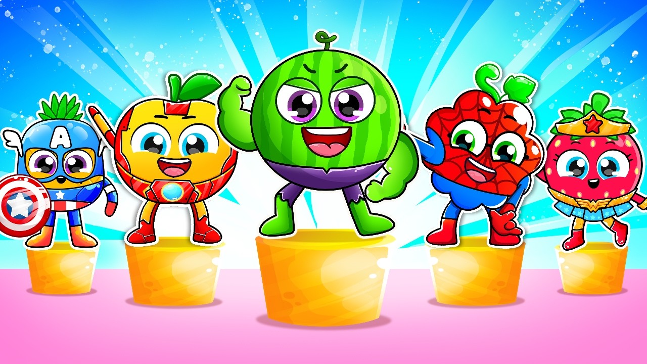 My Superhero Friend Song | Kids Turn into Superheroes | Superhero Song | YUM YUM - Funny Kids Songs