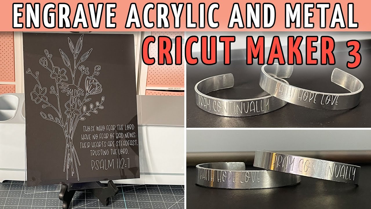 How to Engrave Metal with the Cricut Maker - DIY Danielle®