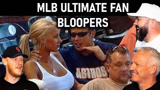 MLB Ultimate Fan Bloopers REACTION!! | OFFICE BLOKES REACT!!