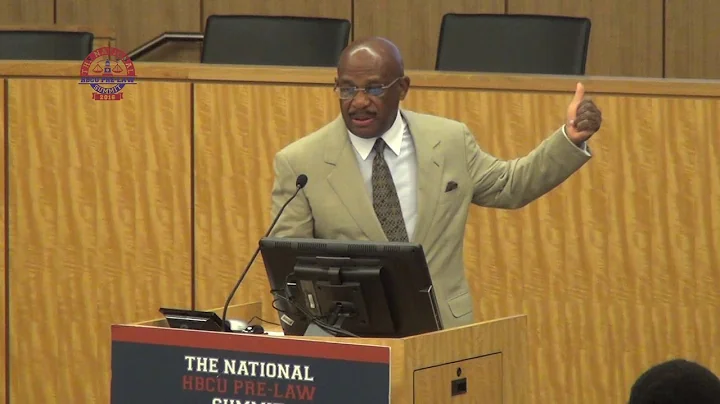 HBCU Pre-Law 2016 Keynote Speaker & Hall of Fame H...
