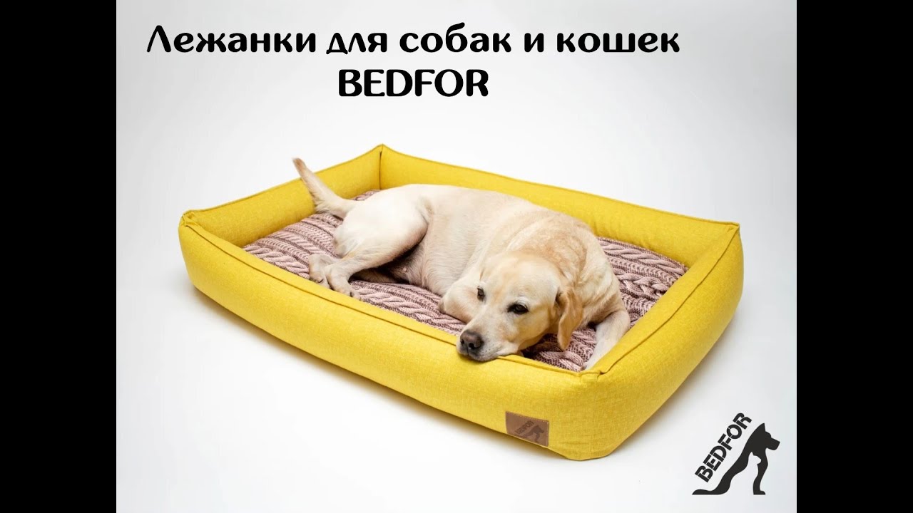 Лежанка BEDFOR со съемными чехлами