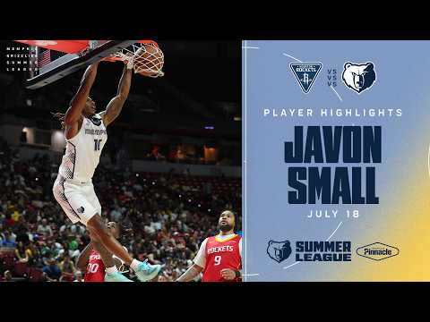 Javon Small Highlights vs Houston Rockets