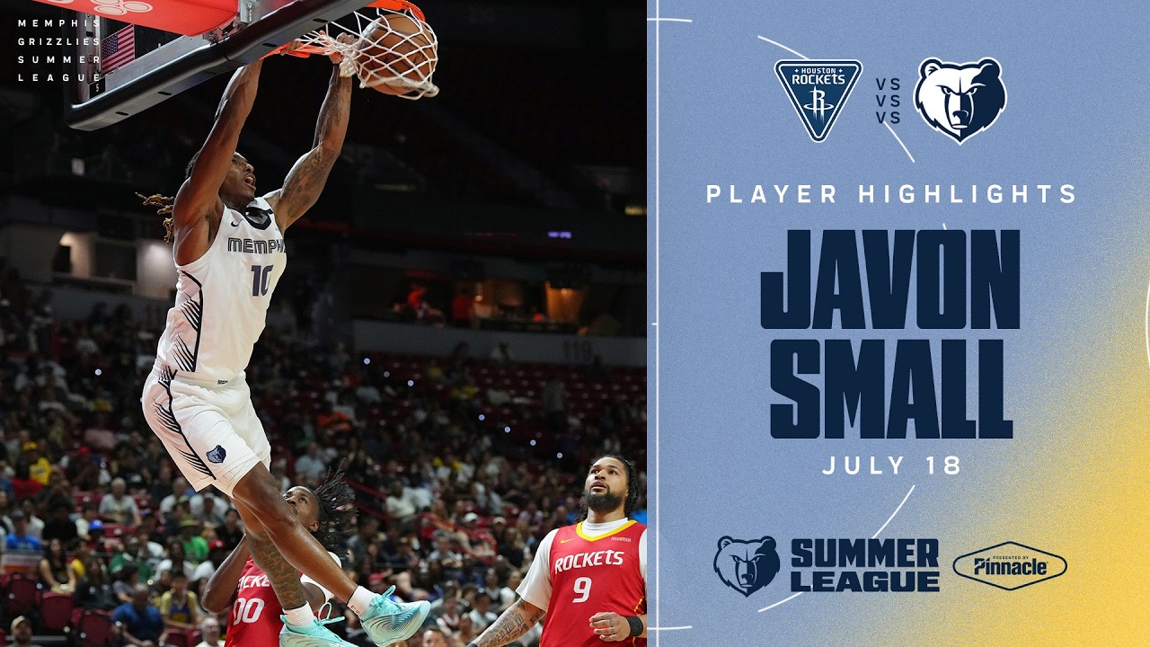 Javon Small Highlights vs Houston Rockets