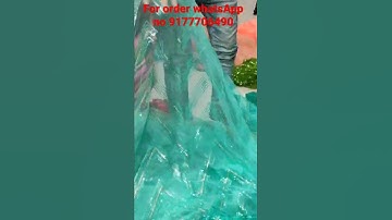 water sequence lacknawi daman net fabric #dress #boutique #fashion #tranding #fabric