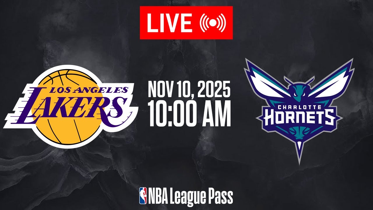 🔴 NBA LIVE! Los Angeles Lakers vs Charlotte Hornets | November 10, 2025 | NBA Full highlights (2K26)