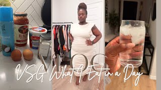VLOG| WHAT I EAT IN A DAY 2 WEEKS POST OP VSG| CHARDENISE