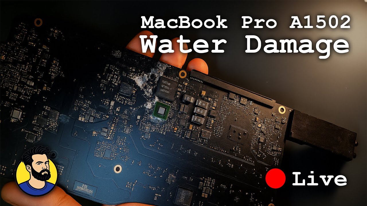 🔧 Live Repair | MacBook Pro 2014 Water Damage Repair - YouTube