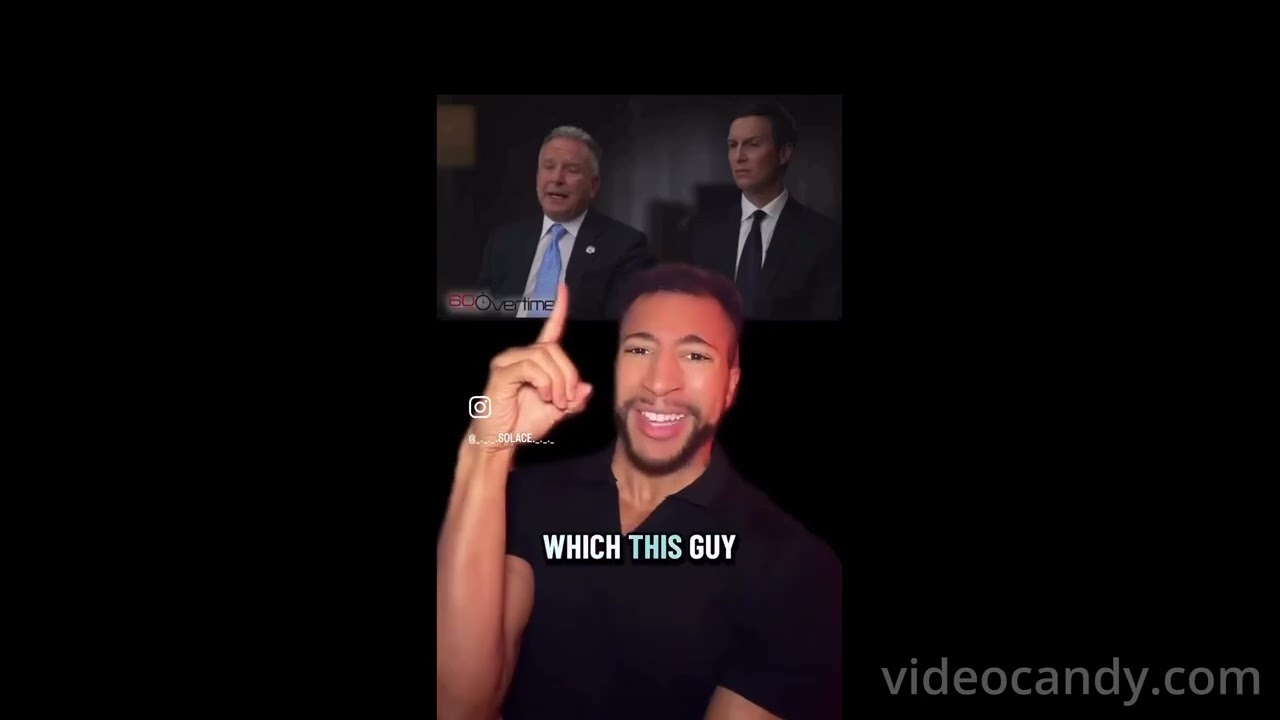 Jared Kushner's master plan for Gaza was planned years in advance