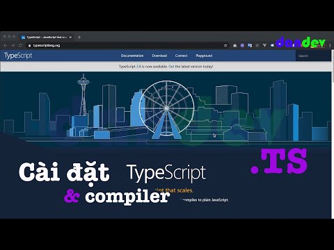 Video: Làm cách nào để thêm TypeScript trong Visual Studio 2017?