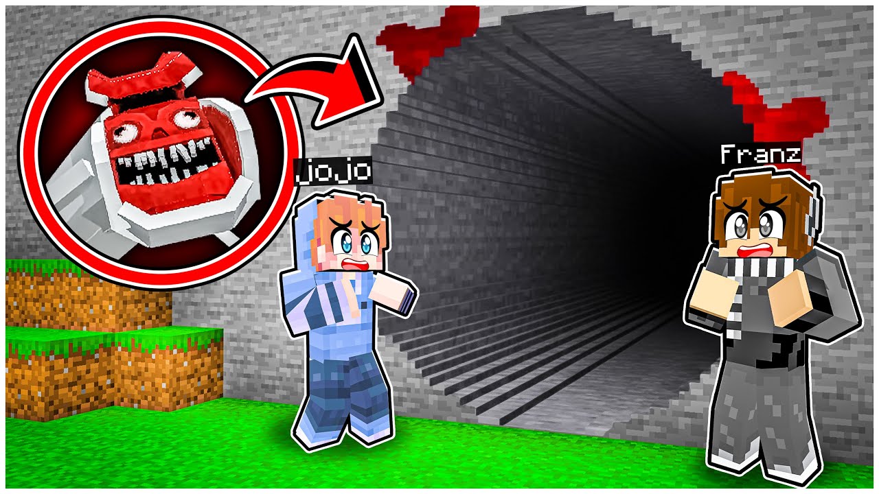 FRANZ & JOJO MENEMUKAN MARKAS RAHASIA CACING MONSTER di MINECRAFT