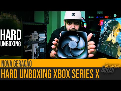 Xbox Series X HARD UNBOXING, Abrindo A Caixa de Verdade!