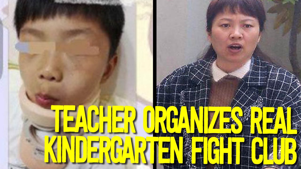 Kindergarten Teacher Organizes REAL Toddler FIGHT CLUB! YouTube