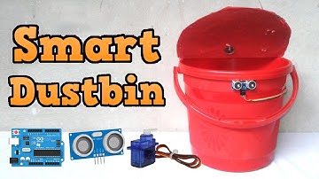 How to make a Diy Smart Dustbin using Arduino | Arduino Project With Code
