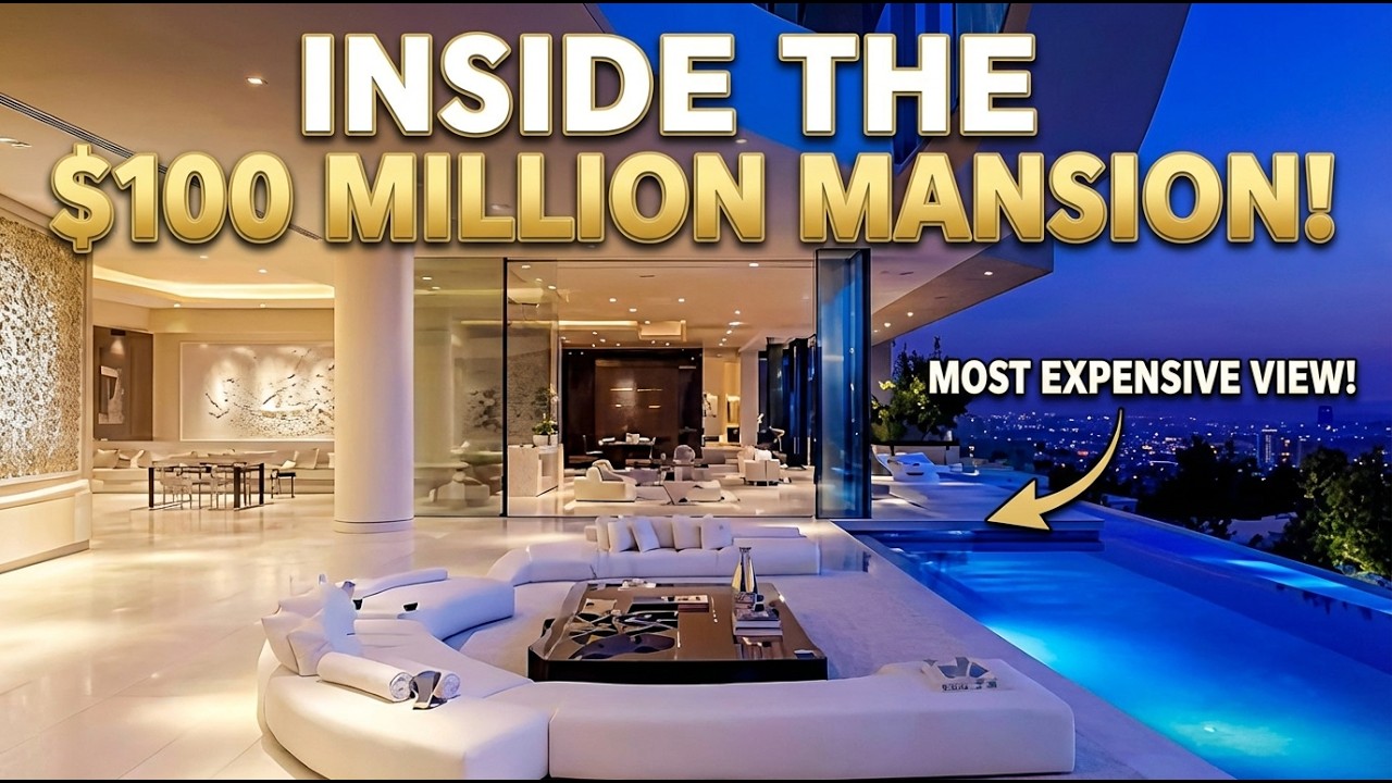 Most Luxurious Modern Contemporary Multimillion Dollar Living Room Designs with White Interiors.