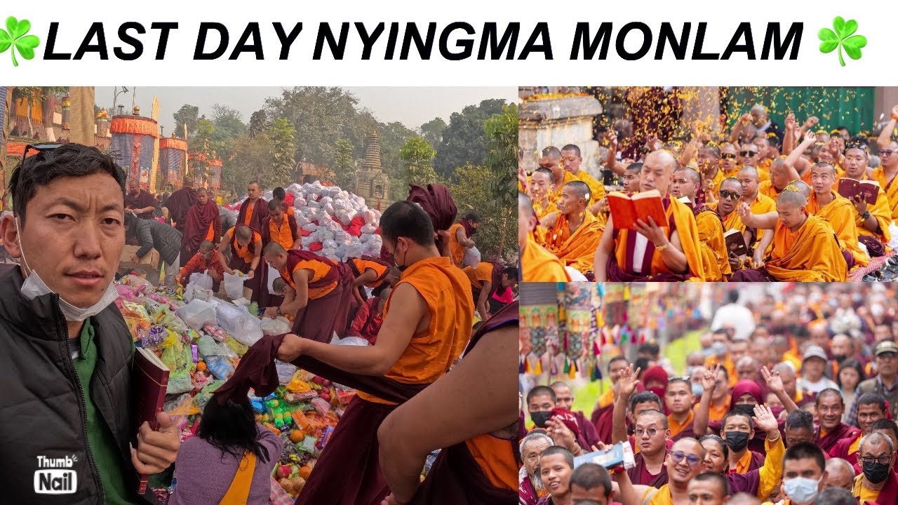 Last day Nyingma monlam || ལྷ་དཀར་བཟང་། || new video || tibetanvloger 