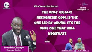 The Only Legally Recognized ODM, Is The One Led By Oburu. It's The Only One That Will Negotiate~ F.K