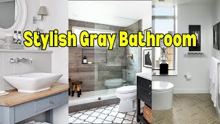 Chic Small Gray Bathroom Ideas Stylish Modern Design Inspiration For Every Home Bathroom Design