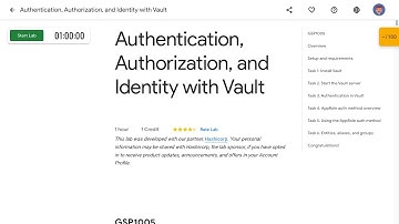Authentication, Authorization, and Identity with Vault GSP1005