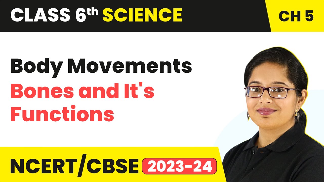 Bones and It's Functions - Body Movements | Class 6 Science Chapter 5