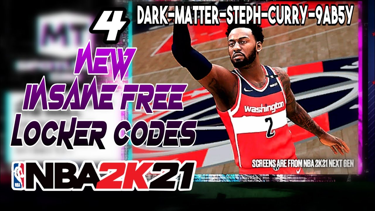 4 NEW INSANE LOCKER CODES (LATEST HIDDEN CODES) IN NBA 2K21 YouTube
