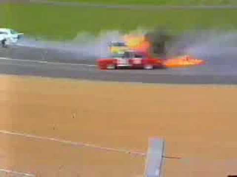 Crash and Burn at Brands Hatch - BMW Championship ...