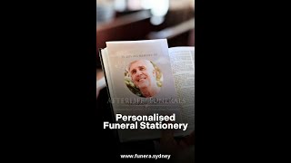 Custom Funeral Stationery Ideas for Personal Tributes