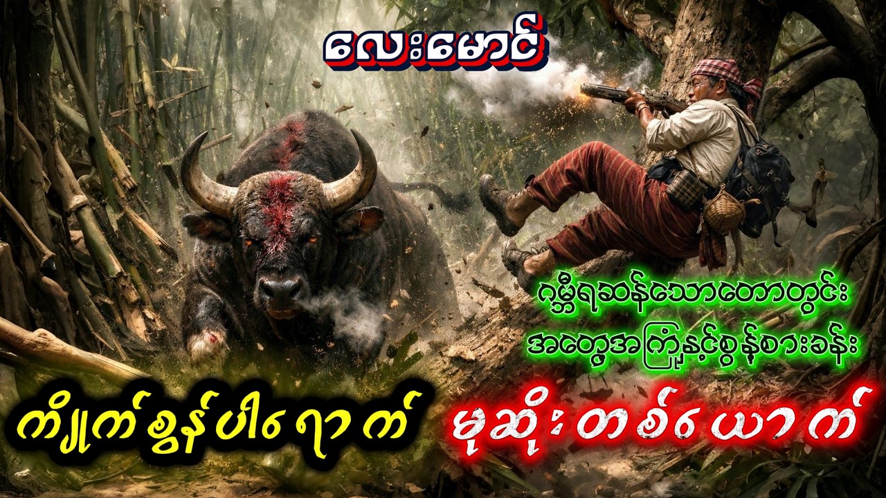 ကျိုက်စွန်ပါရောက် မုဆိုးတစ်ယောက် - လေးမောင် ( ဂမ္ဘီရဆန်သောတောတွင်းမုဆိုးစွန့်စားဇတ်လမ်း)