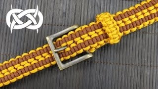 How to make a Wide Solomon Paracord Belt