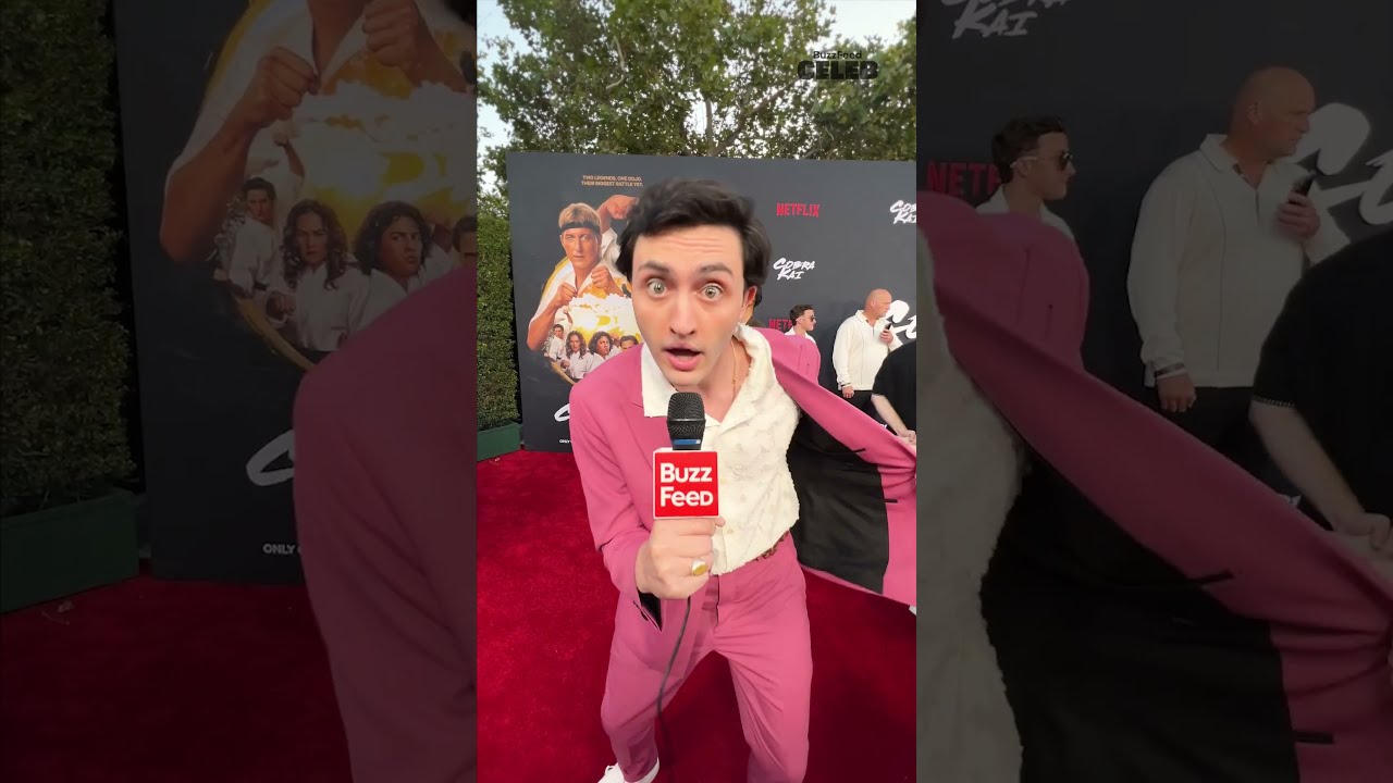Mandatory Red Carpet Fit Check With The Cobra Kai Cast 