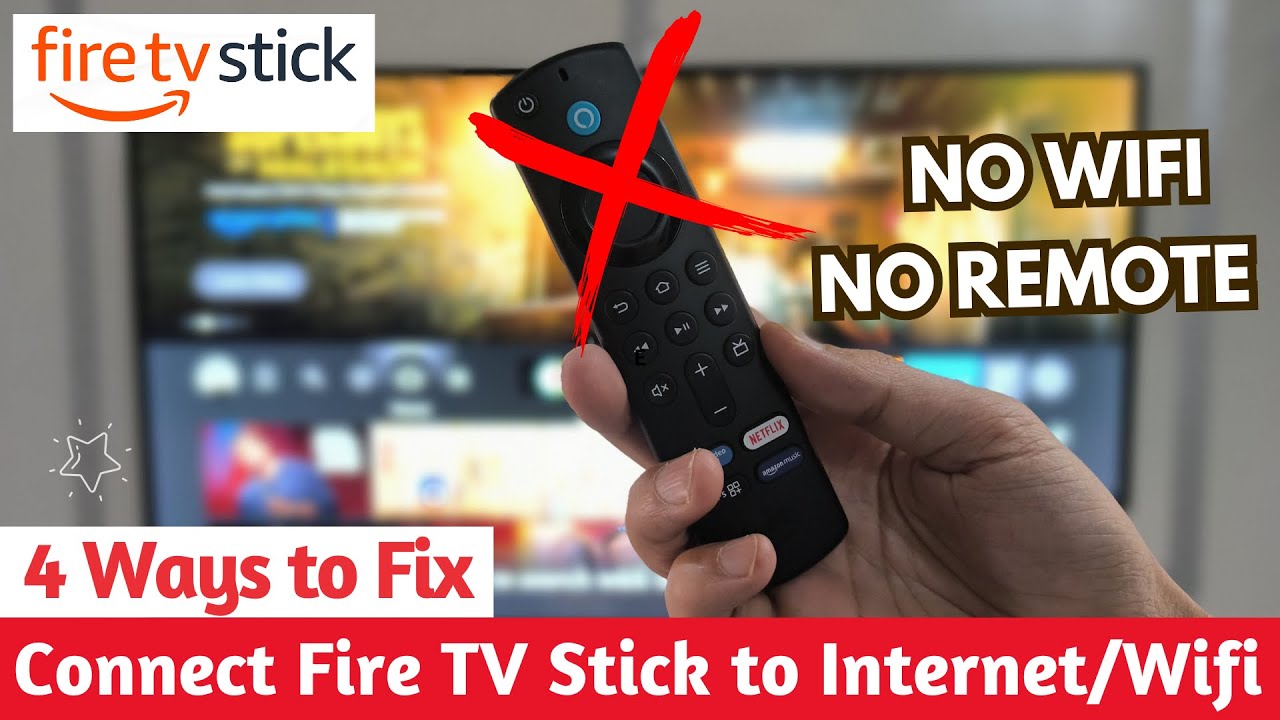 Visual Reference: How To Connect Fire TV Stick To WiFi Without Remote