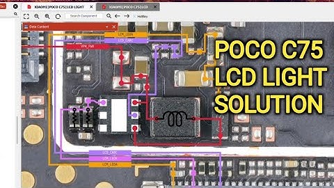 POCO C75 REDMI 14C LCD LIGHT PROBLEM SOLUTION | POCO C75 GRAFIC LIGHT SECTION WAYS 